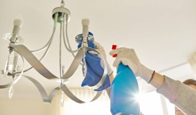 best chandelier cleaning services in dubai