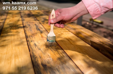 Professional Wooden Bench Polishing Services in Dubai