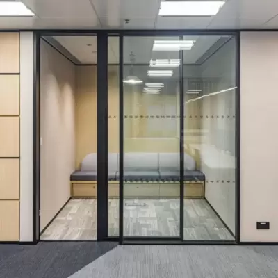 Soundproofing glass doors