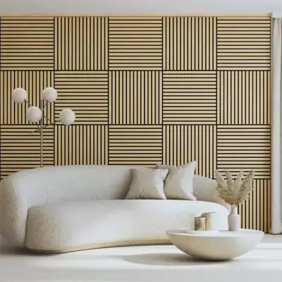 wooden acoustic panels